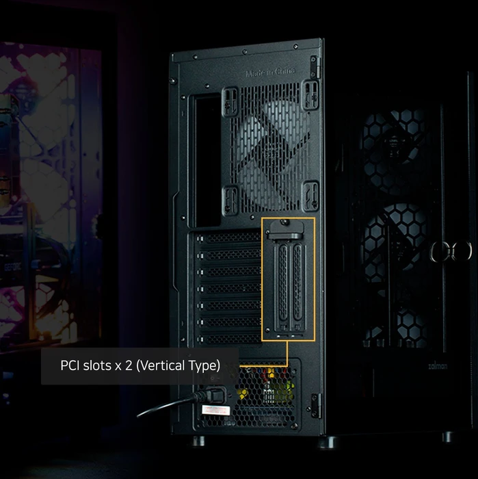 Zalman i4 TG Black, Glasfenster