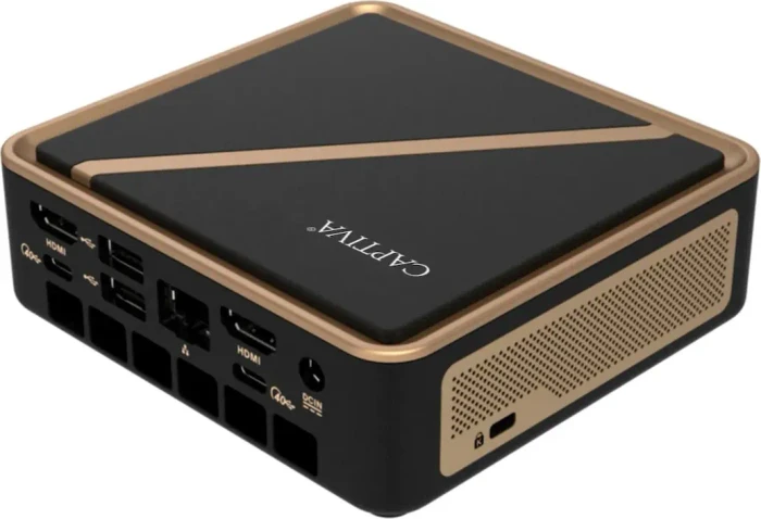 Captiva Mini PC Business/Office R10-2606, Ryzen AI 9 HX 370, 8GB RAM, 500GB SSD