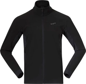 Bergans Rabot Fleece Midlayer Jacke schwarz (Herren)