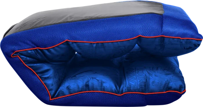 Trust Gaming GXT 718SM Superman Edition Gaming-Floor-Stuhl, blau/rot