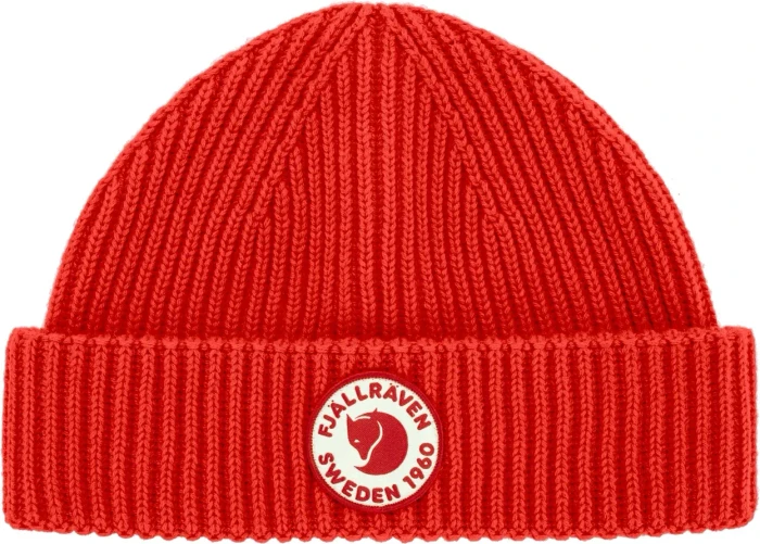 Fjällräven 1960 Lite Logo Mütze true red