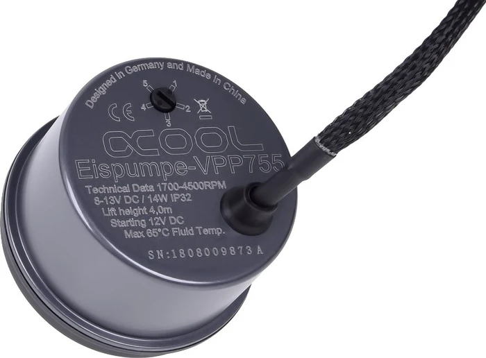 Alphacool Rise Flat Reservoir D5 inkl. VPP755