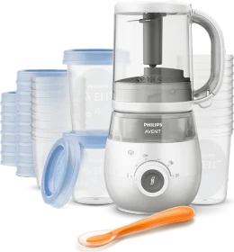 Philips Avent SCF883/20 Dampfgarer mit Mixer Babykostzubereiter Geschenkset