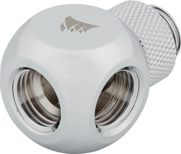 Corsair Hydro X Series XF, Y-Verteiler G1/4", chrome