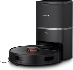 Philips XU3100/01 HomeRun 3000 Series Aqua Saug-/Wischroboter schwarz inkl. Absaugstation