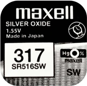 Maxell 317 (SR62/SR516), 10er-Pack