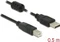 DeLOCK Adapterkabel mit Ferritkern, USB-A 2.0 [Stecker] auf USB-B 2.0 [Stecker] Vorschaubild