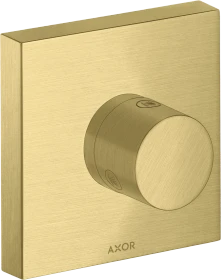 Hansgrohe AXOR ShowerSolutions Ab- und Umstellventil Trio/ Quattro 120/120 Unterputz brushed brass