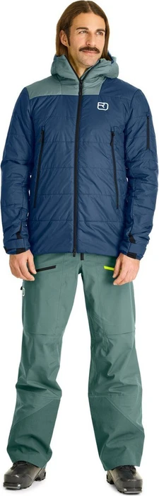 Ortovox Swisswool Zinal Funktionsjacke black raven (Herren)