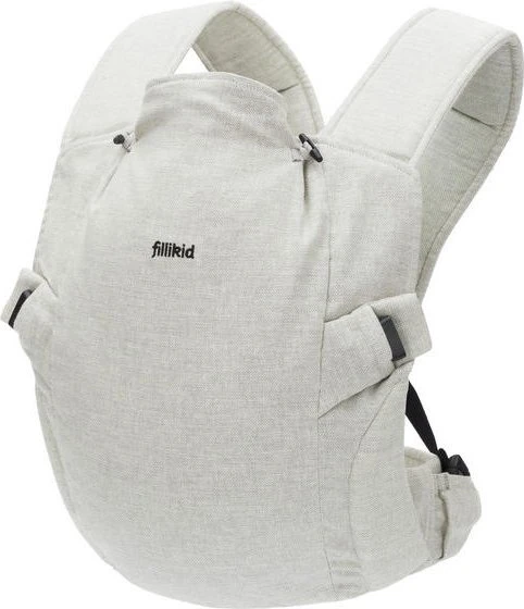 Fillikid Natural Babytrage hellgrau melange