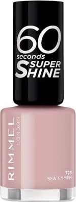 Rimmel 60 Seconds Super Shine Nagellack 723 Sea Nymph, 8ml