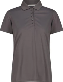 CMP Einfarbiges Pique Poloshirt kurzarm terra (Damen)