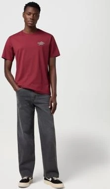 Wrangler Graphic T-Shirt kurzarm ruby wine (Herren)