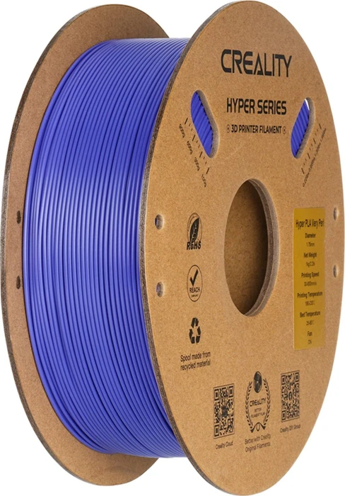 Creality Hyper PLA, Perry Blue, Spule, 1.75mm, 1.00kg