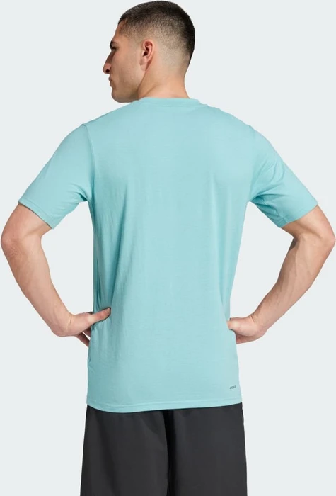 adidas Train Essentials Feelready Laufshirt kurzarm mint ton/black (Herren)