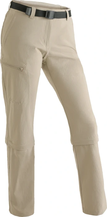 Maier Sports Arolla Capri Zip-Off Hose lang feather gray (Damen)