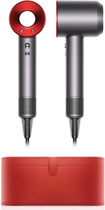 Dyson Supersonic anthrazit/rot