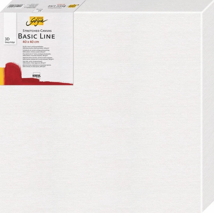 Kreul SOLO GOYA 3D Stretched Canvas Basic Line, 380g/m², 0.8m x 80cm