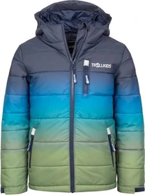 Trollkids Hemsedal Funktionsjacke navy/moss (Junior)