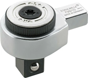 Stahlwille 735/20 Einsteck-Ratsche Steckschlüssel-Adapter 14x18mm, 1/2"