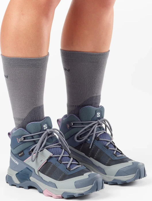 Salomon X Ultra 5 Mid GTX spellbound/monument/dusky orchid (Damen)