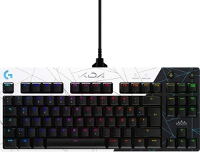 Logitech G Pro Gaming Keyboard, K/DA Edition, TKL, GX-BROWN, USB, DE