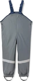 Playshoes Fleece Träger Matschhose lang dunkelgrau (Junior)