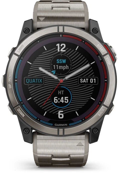 Garmin quatix 7X Sapphire Solar Titan