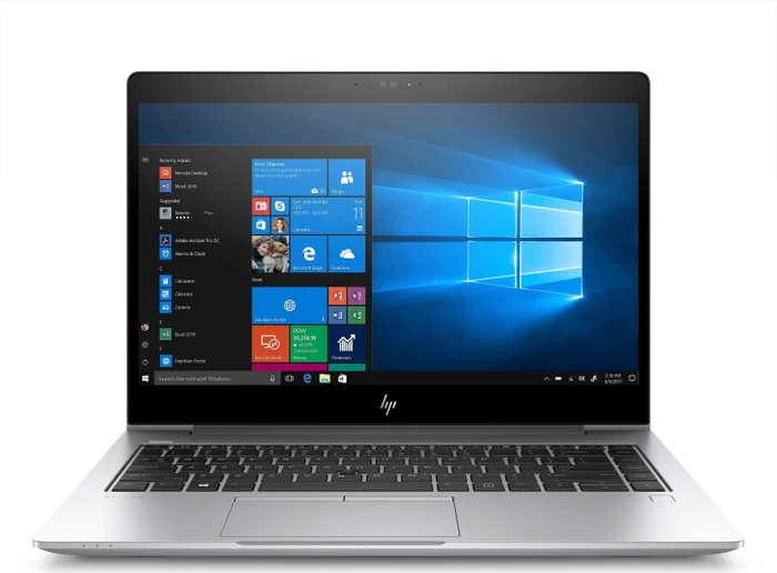HP EliteBook 745 G5, grau, Ryzen 5 2500U, 8GB RAM, 256GB SSD, DE