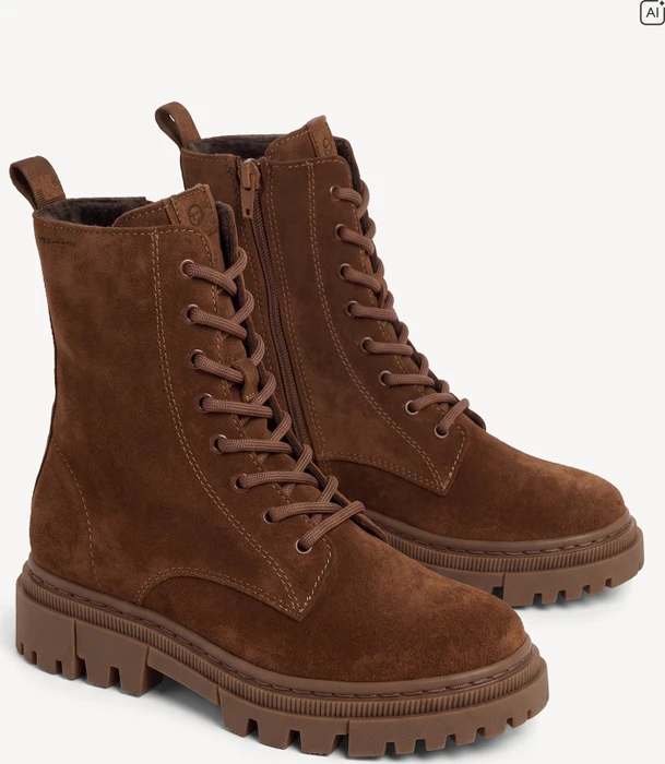 Tamaris Lederstiefelette braun (Damen)