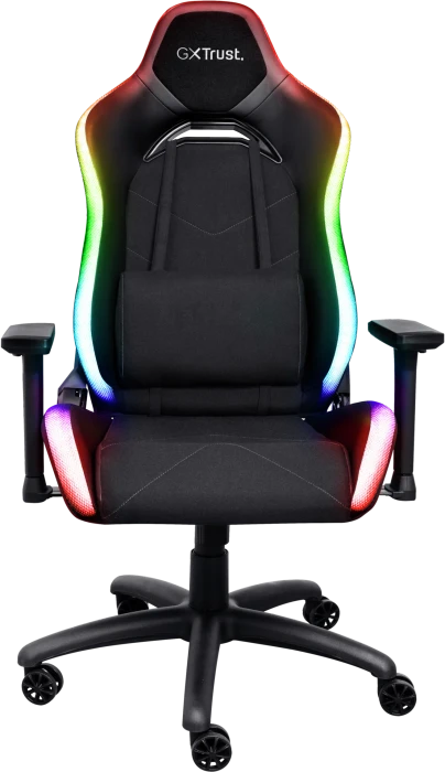 Trust Gaming GXT 719 Ruya RGB Gamingstuhl, schwarz