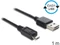 DeLOCK EASY-USB 2.0 Kabel, USB-A [Stecker] auf Micro-B [Stecker], 1m Vorschaubild