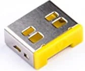 SmartKeeper USB-A Portblocker, Essential Basic, UL03, gelb, 10er-Pack