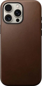 Nomad Modern Leather Case für Apple iPhone 16 Pro Max braun