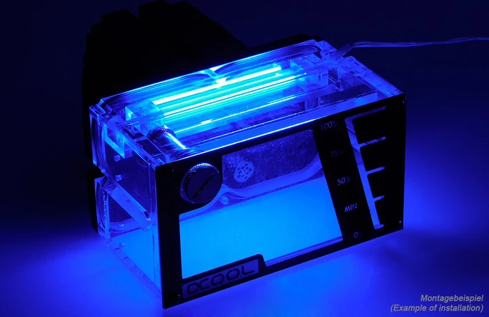 Alphacool Repack Single Laing D5 5.25" Dual Bay Station