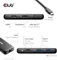 Club 3D 8-in-1 Hub, USB-C 3.1 [Stecker] Vorschaubild