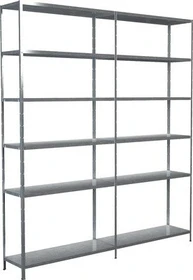 Schulte Lagertechnik PowerMAX Schwerlastregal 200x230x35cm verzinkt
