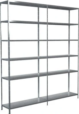 Schulte Lagertechnik PowerMAX Schwerlastregal 200x230x35cm verzinkt