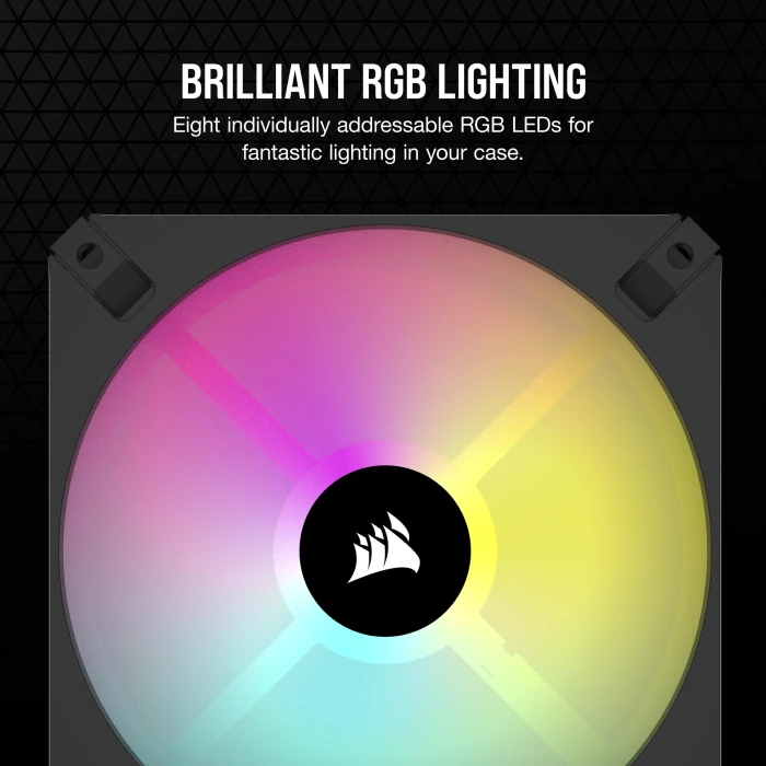 Corsair AR Series iCUE AR120 Digital RGB, schwarz, LED-Steuerung, 120mm