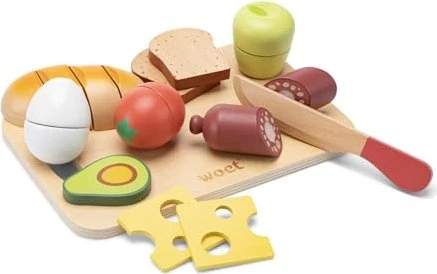 New Classic Toys Schneideset Frühstück mit Brettchen 10-tlg.