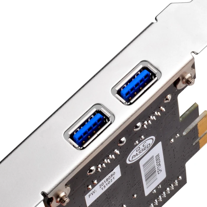 SilverStone EC04-E, 2x USB-A 3.0, 1x USB 3.0 intern, PCIe 2.0 x1