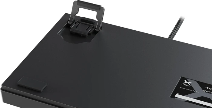 Krux Atax Pro RGB Pudding, TKL, schwarz, LEDs RGB, Gateron YELLOW, USB, US