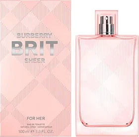 Burberry Brit Sheer for Women Eau de Toilette, 100ml