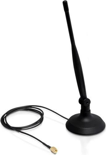 DeLOCK WLAN Antenne, 2.4GHz, 4dBi, RP-SMA (Buchse), omnidirektional