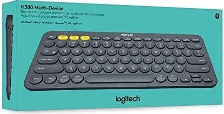 Logitech K380 Multi-Device Keyboard schwarz, Bluetooth, DE