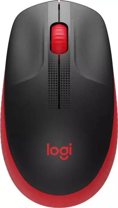 Logitech M190 Full-Size Wireless Mouse rot, USB