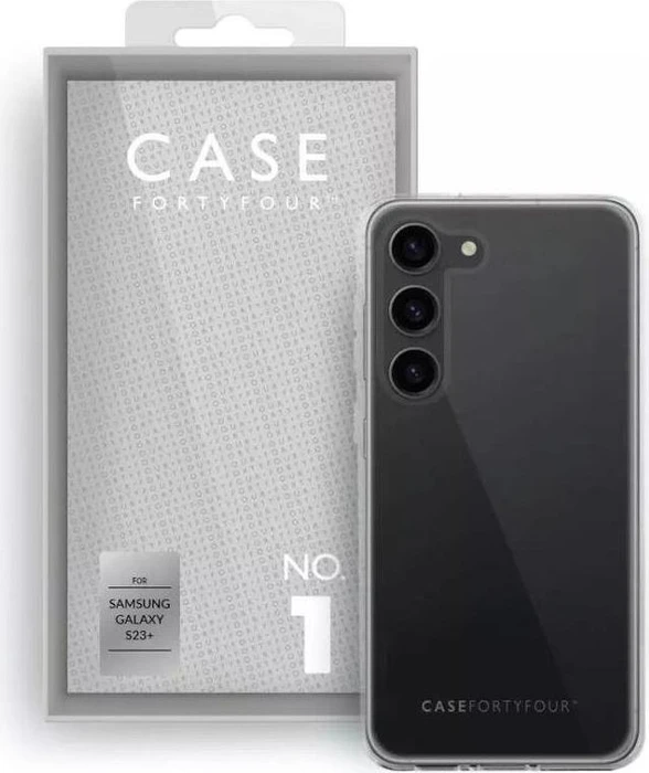 Case FortyFour No. 1 für Samsung Galaxy S23+ transparent