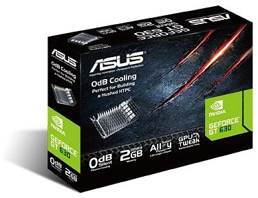 ASUS GeForce GT 630 Silent, GT630-SL-2GD3-L, 2GB DDR3, VGA, DVI, HDMI