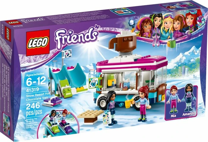 LEGO Friends - Kakaowagen am Wintersportort