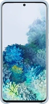 Samsung Leather Cover für Galaxy S20 blue coral